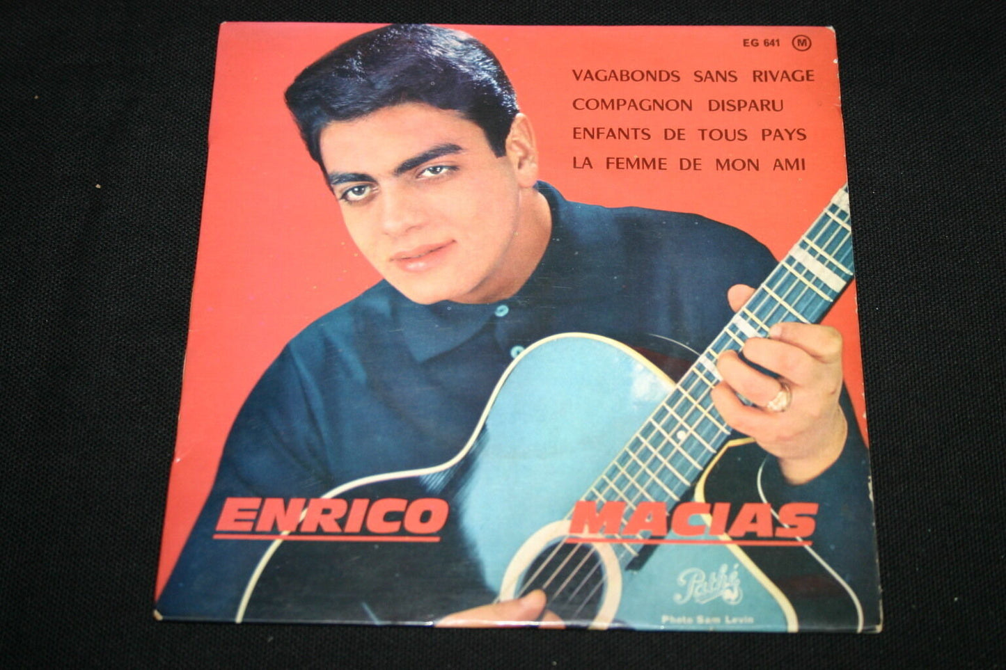 ENRICO MACIAS   EP 45T 7"   VAGABONDS SANS RIVAGE