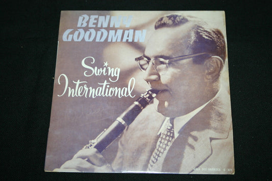 BENNY GOODMAN   EP 45T 7"   SWING INTERNATIONAL   WHISPERING