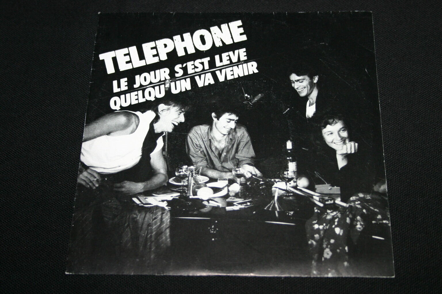 TELEPHONE   SP 45T 7"   LE JOUR S'EST LEVE   1985