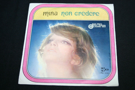 MINA   SP 45T 7"   NON CREDERE