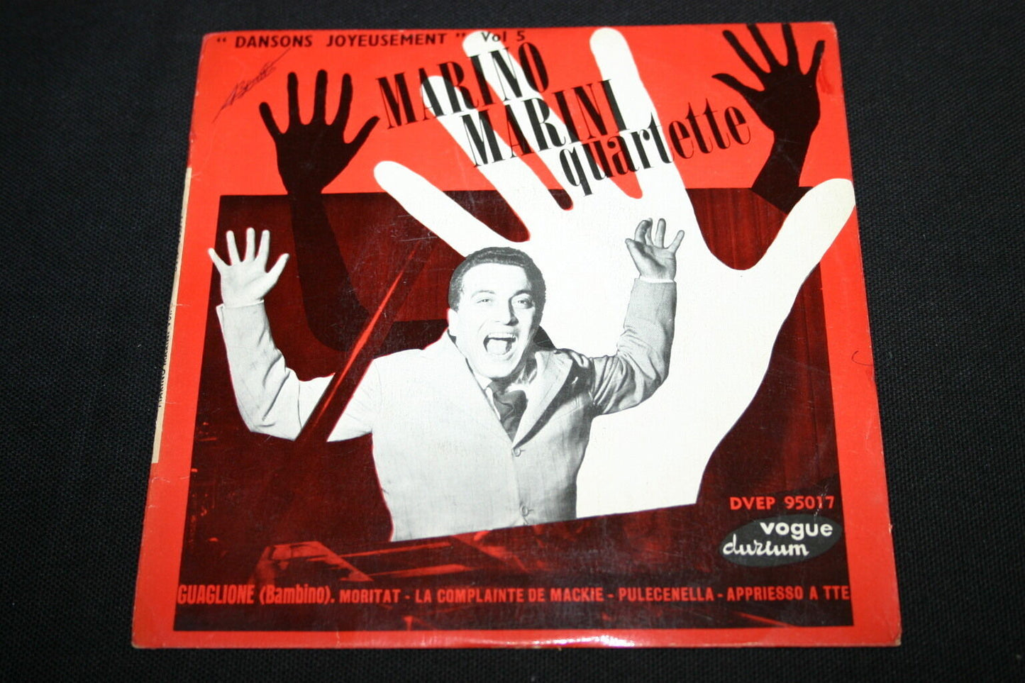MARINO MARINI QUARTETTE   EP 45T 7"   GUAGLIONE (BAMBINO)