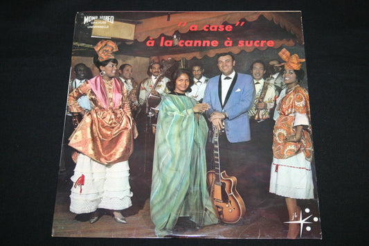 GERARD LA VINY   LP 33T 12"   "A CASE" A LA CANNE A SUCRE
