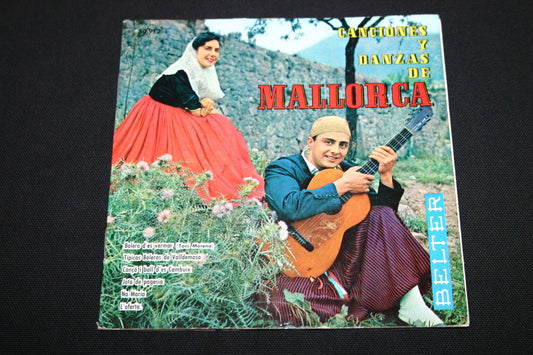 CANCIONES Y DANZAS DE MALLORCA   EP 45T 7"   BOLERO D'ES VERMAR