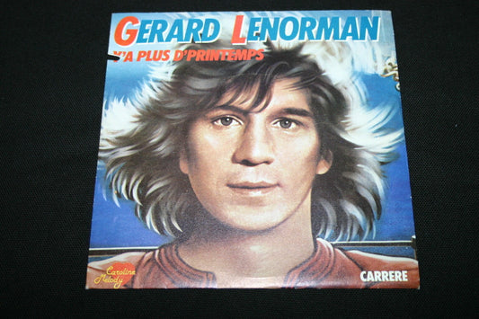 GERARD LENORMAN   SP 45T 7"   Y'A PLUS D'PRINTEMPS   1979