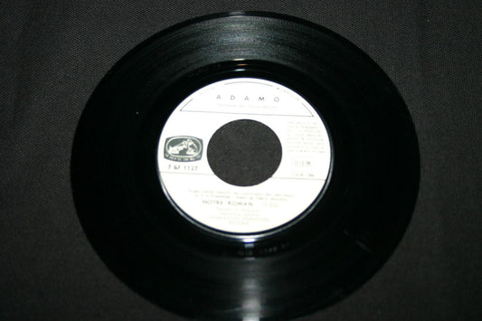 ADAMO   SP 45T 7"   NOTRE ROMAN / ON SE BAT TOUJOURS QUELQUE PART   JUKE-BOX