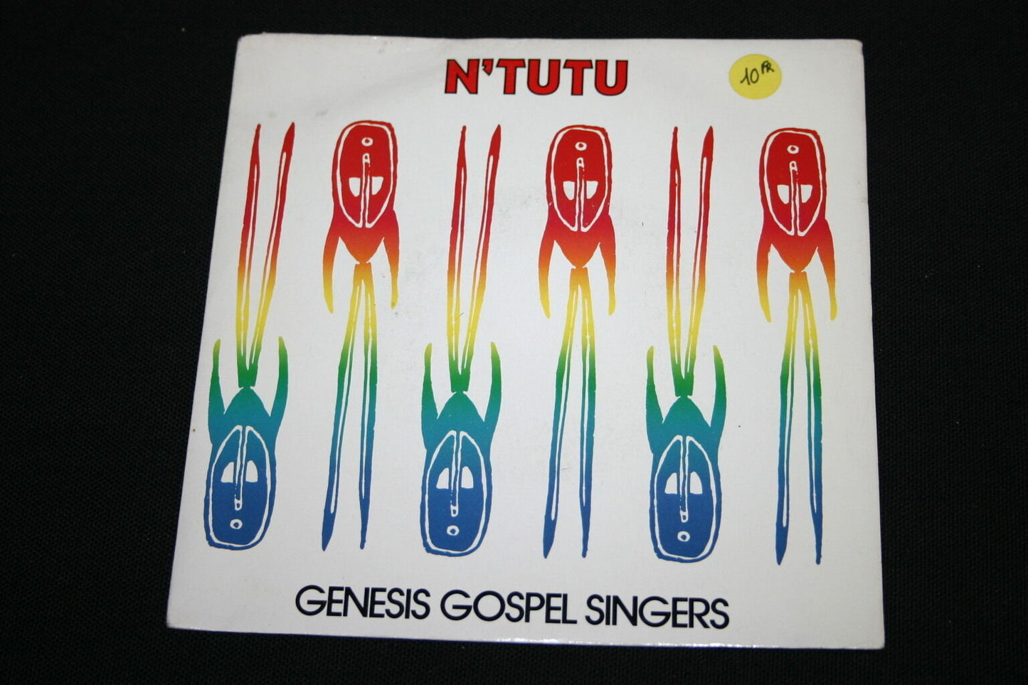 GENESIS GOSPEL SINGERS   SP 45T 7"   N'TUTU / MMRA YE TIASEYI MOMA YEN SUM  1983