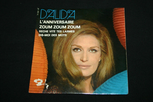DALIDA   EP 45T 7"   L'ANNIVERSAIRE