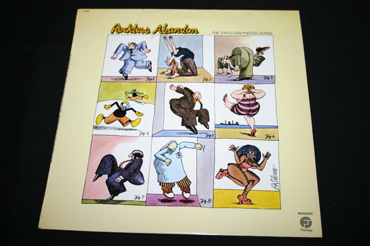 THE DAVID BROMBERG BAND   LP 33T 12"   RECKLESS ABANDON   1977