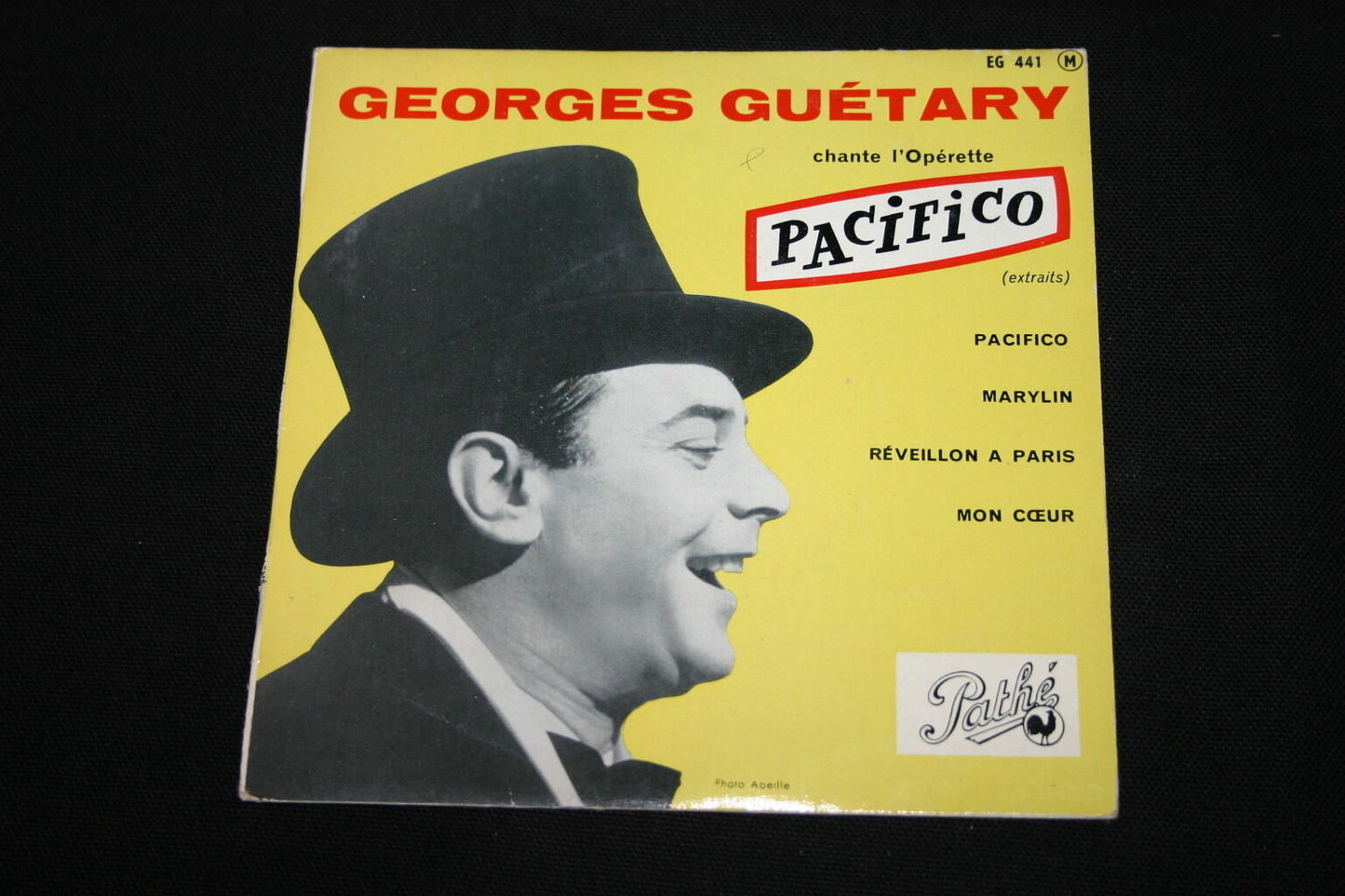 GEORGES GUETARY   EP 45T 7"   PACIFICO