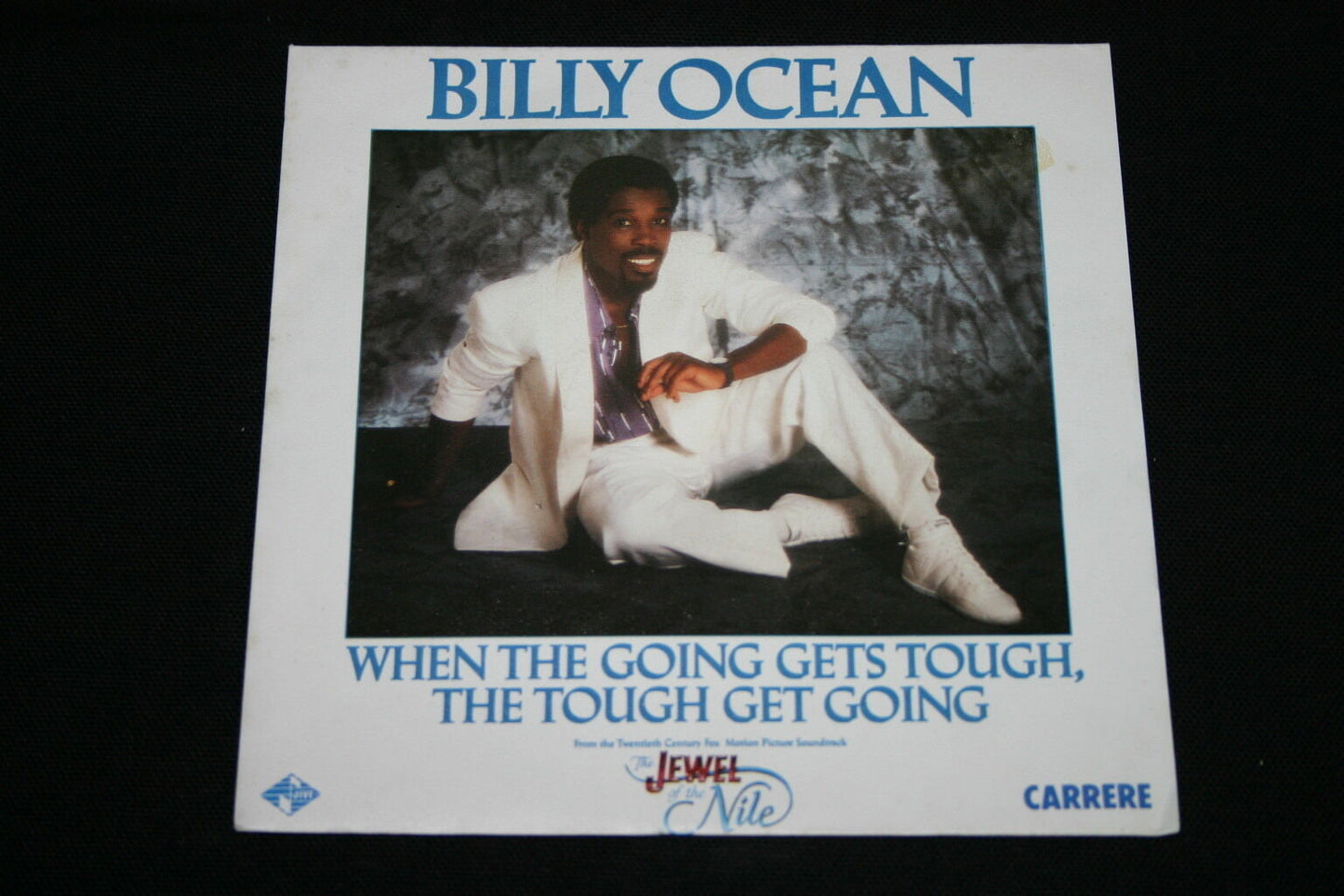 BILLY OCEAN   SP 45T 7"   WHEN THE GOING GETS TOUGH, THE TOUGH GET GOING   1986