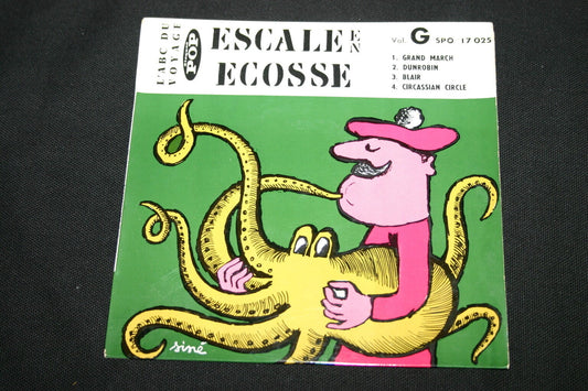 ESCALE EN ECOSSE   EP 45T 7"