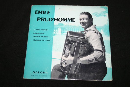 EMILE PRUD'HOMME   EP 45T 7"   LE PIAF TYROLIEN