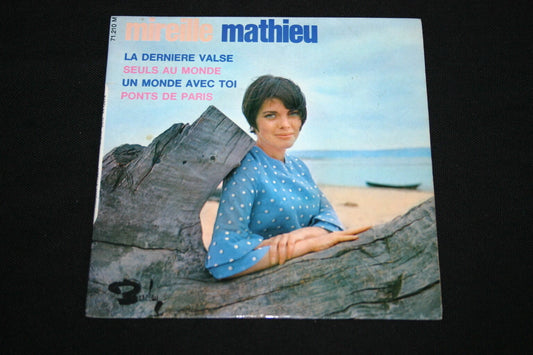 MIREILLE MATHIEU   EP 45T 7"   LA DERNIERE VALSE