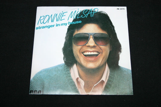RONNIE MILSAP   SP 45T 7"   STRANGER IN MY HOUSE   1983