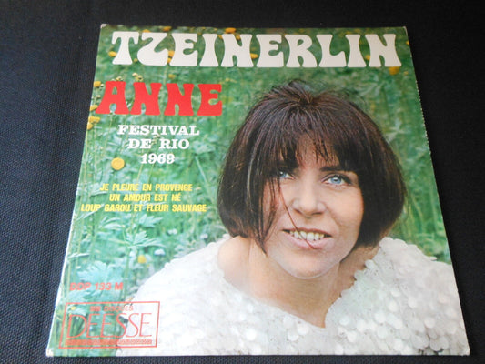 ANNE / ANDRE POPP   EP 45T 7"   TZEINERLIN   DDP 133
