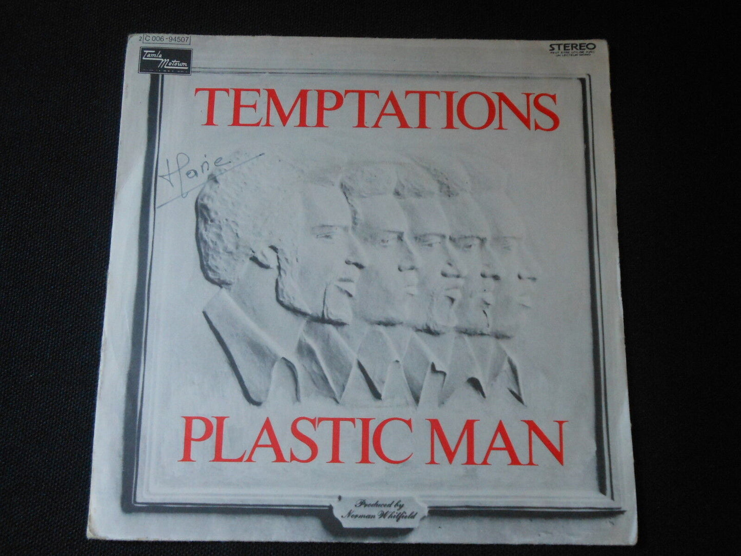 TEMPTATIONS   SP 45T 7"   PLASTIC MAN