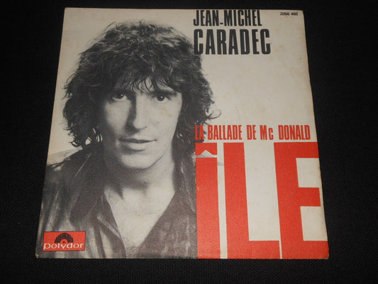 JEAN-MICHEL CARADEC   SP 45T 7"   ILE   1975