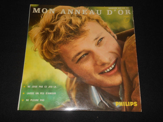 JOHNNY HALLYDAY   EP 45T 7"   MON ANNEAU D'OR