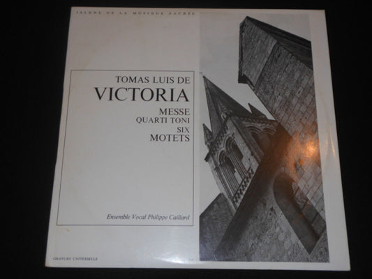 TOMAS LUIS DE VICTORIA   LP 33T 12"   MESSE QUARTI TONI   SIX MOTETS   JMS 791