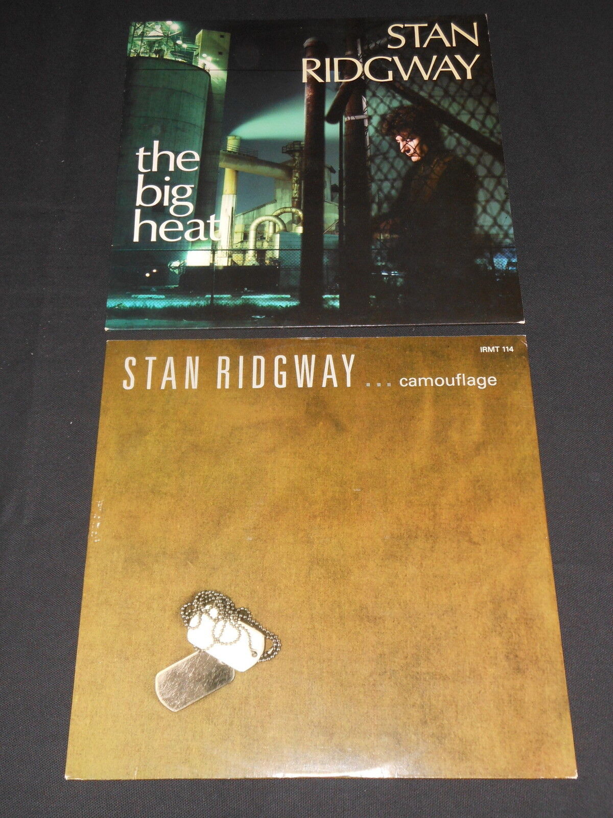 STAN RIDGWAY   LP 33T 12"   THE BIG HEAT   + MAXI