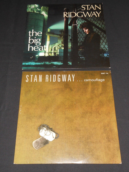STAN RIDGWAY   LP 33T 12"   THE BIG HEAT   + MAXI