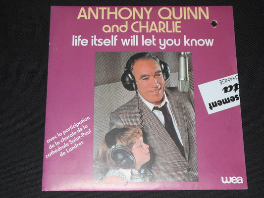 ANTHONY QUEEN and CHARLIE   SP 45T 7"   LIFE ITSELF WILL LET YOU KNOW   1981
