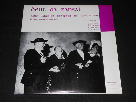 DEUT DA ZANSAL   LP 33T 10"   MOUEZ BREIZ 3350   ETAT NEUF