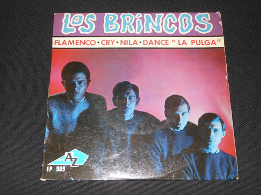 LOS BRINCOS   EP 45T 7"   FLAMENCO   AZ 989