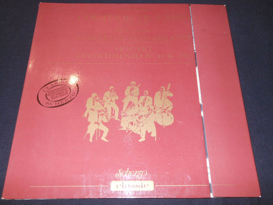 L'OCTUOR DE PARIS   HAYDN   MOZART   RARE LP 33T 12"   SCHERZO CLASSIC 991009