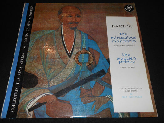 ROLF REINHARDT / BARTOK   THE MIRACULOUS MANDARIN / THE WOODEN PRINCE   LP 33T