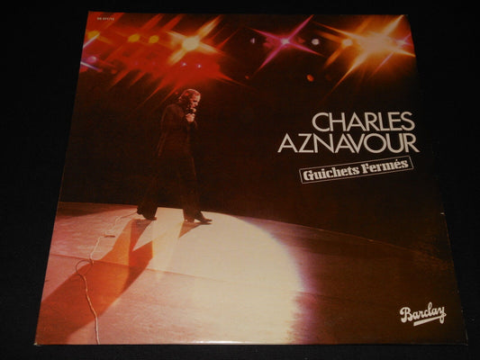 CHARLES AZNAVOUR   LOT DE 3 LP 33T 12"