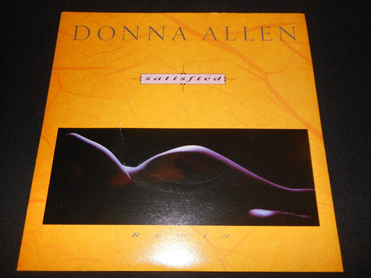 DONNA ALLEN   SP 45T 7"   SATISFIED   1987