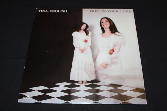 TINA ENGLISH   LP 33T 12"   FREE IN YOUR LOVE   1981