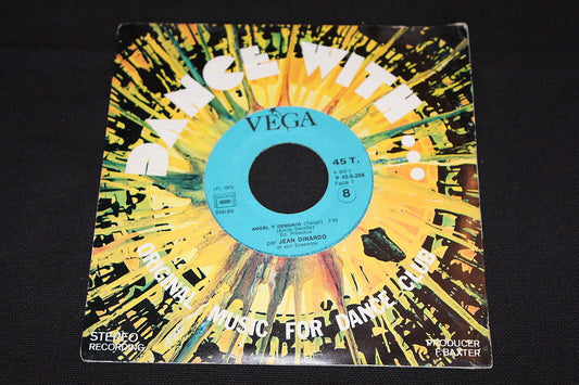 JEAN DINARDO ET SON ENSEMBLE   SP 45T 7"   ANGEL Y DEMONIO   VEGA   1970