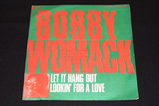 BOBBY WOMACK   SP 45T 7"   LOOKIN' FOR A LOVE   1974