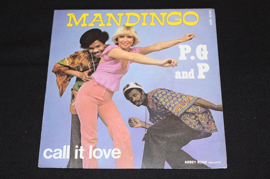P.G. AND P   SP 45T 7"   MANDINGO   1977