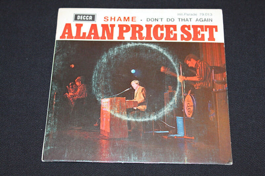 ALAN PRICE SET   SP 45T 7"   SHAME   1967   FRENCH