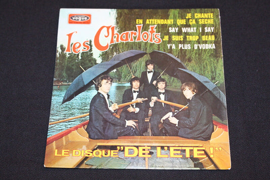 LES CHARLOTS   EP 45T 7"   JE CHANTE EN ATTENDANT QUE CA SECHE