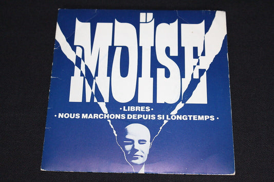 MOISE   SP 45T 7"   LIBRES   1980