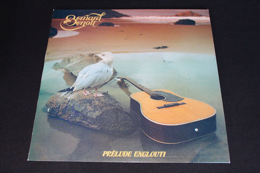 BERNARD BENOIT   LP 33T 12"   PRELUDE ENGLOUTI   DEDICACE