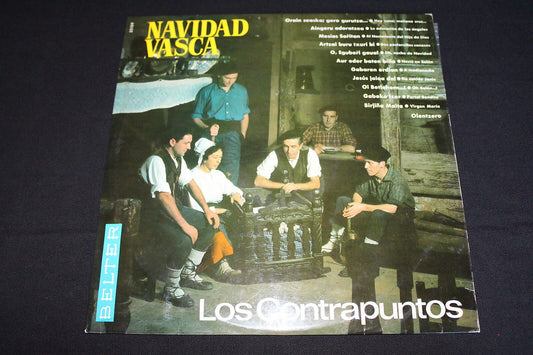 LOS CONTRAPUNTOS   LP 33T 12"   NAVIDAD VASCA   BELTER 22109