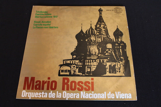 MARIO ROSSI   TCHAIKOVSKY   RIMSKI-KORSAKOV   LP 33T 12"   AMADEO HAM 250-20
