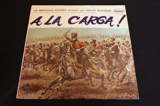 FELIX SLATKIN   LP 33T 12"   A LA CARGA !   RARE SPAIN CAPITOL ST 1270   1966