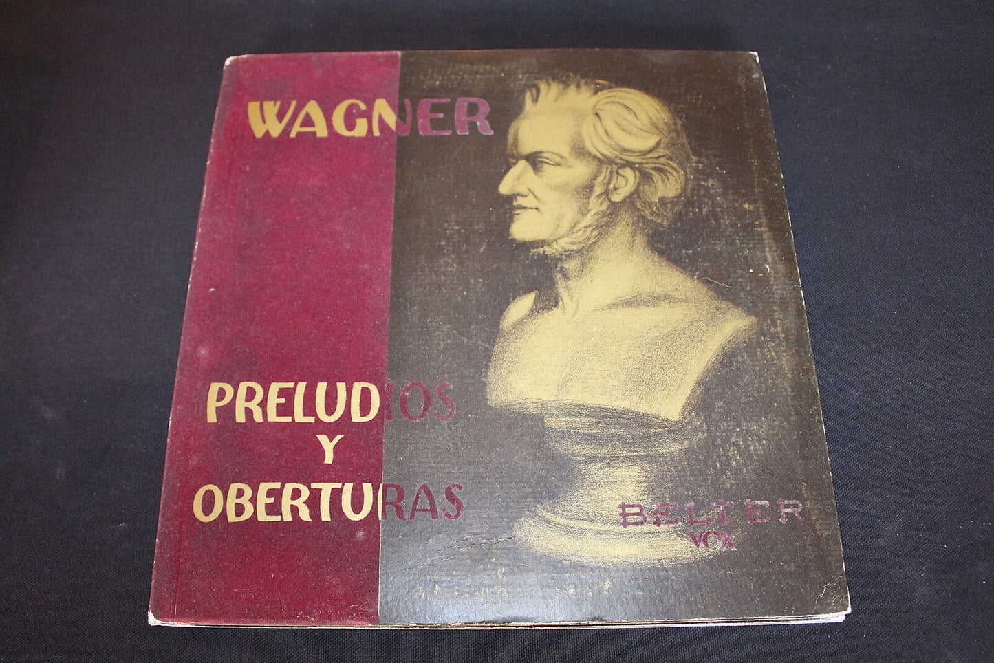 WAGNER   LOT 3 x LP 33T 12"   RARE BELTER SPAIN