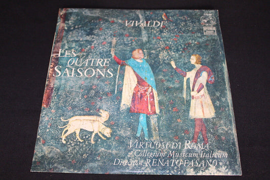 VIVALDI   VIRTUOSI DI ROMA   RENATO FASANO   LES QUATRE SAISONS   LP 33T 12"