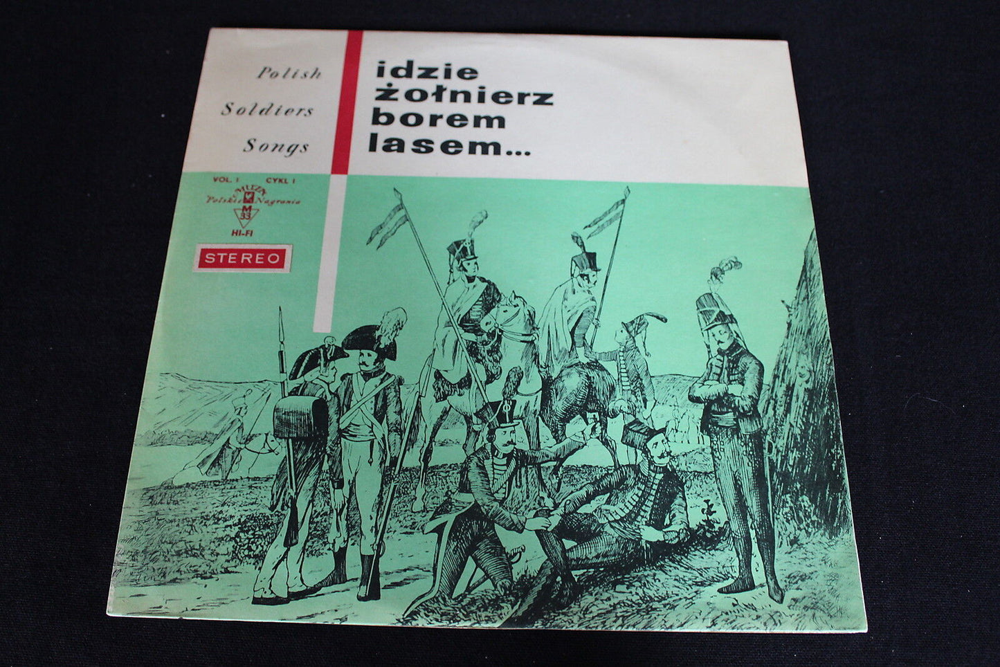 POLISH SOLDIERS SONGS   MUZA XL 0169   LP 33T 12"
