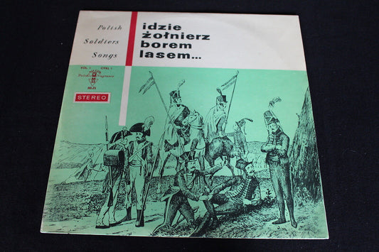 POLISH SOLDIERS SONGS   MUZA XL 0169   LP 33T 12"