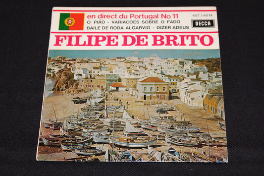 FILIPE DE BRITO   EP 45T 7"   O PIAO   DECCA   1967