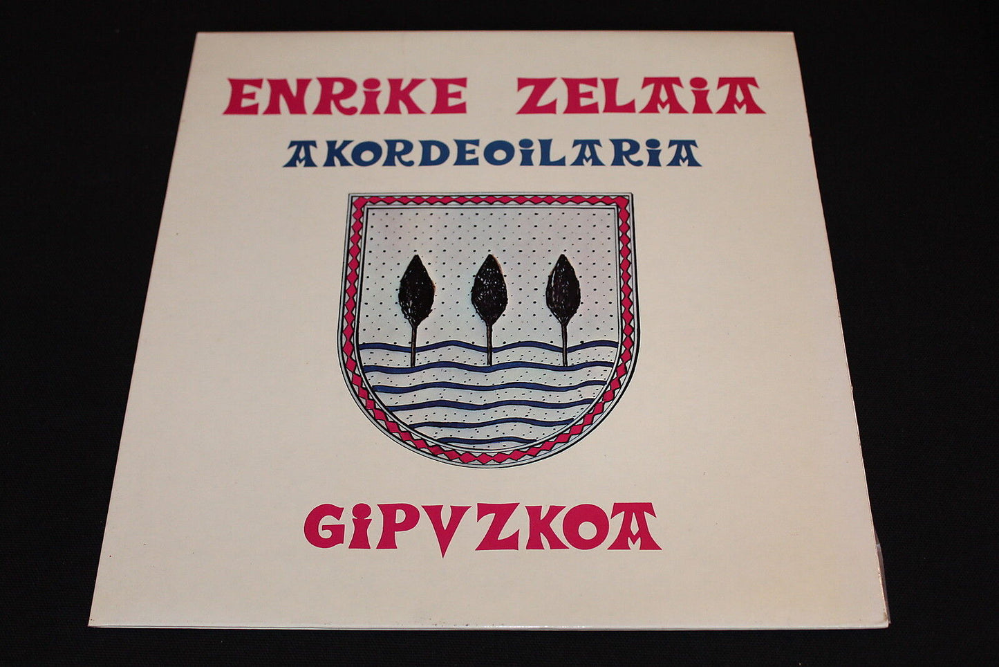 ENRIKE ZELAIA   AKORDEOILARIA   LP 33T 12"