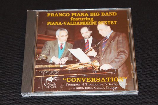 FRANCO PIANA BIG BAND feat. PIANA-VALDAMBRINI SEXTET   CONVERSATION   1991   CD